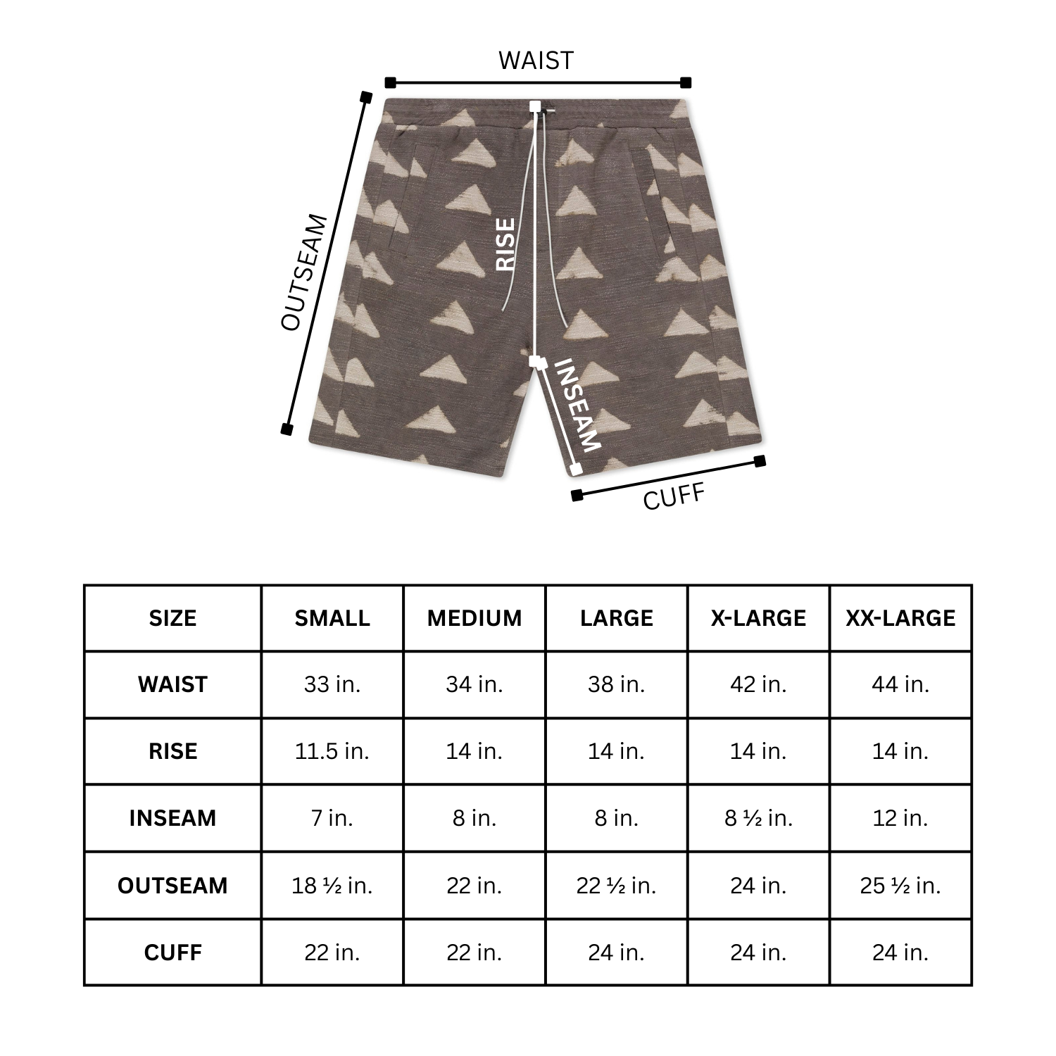 Pyramid Short | Grey