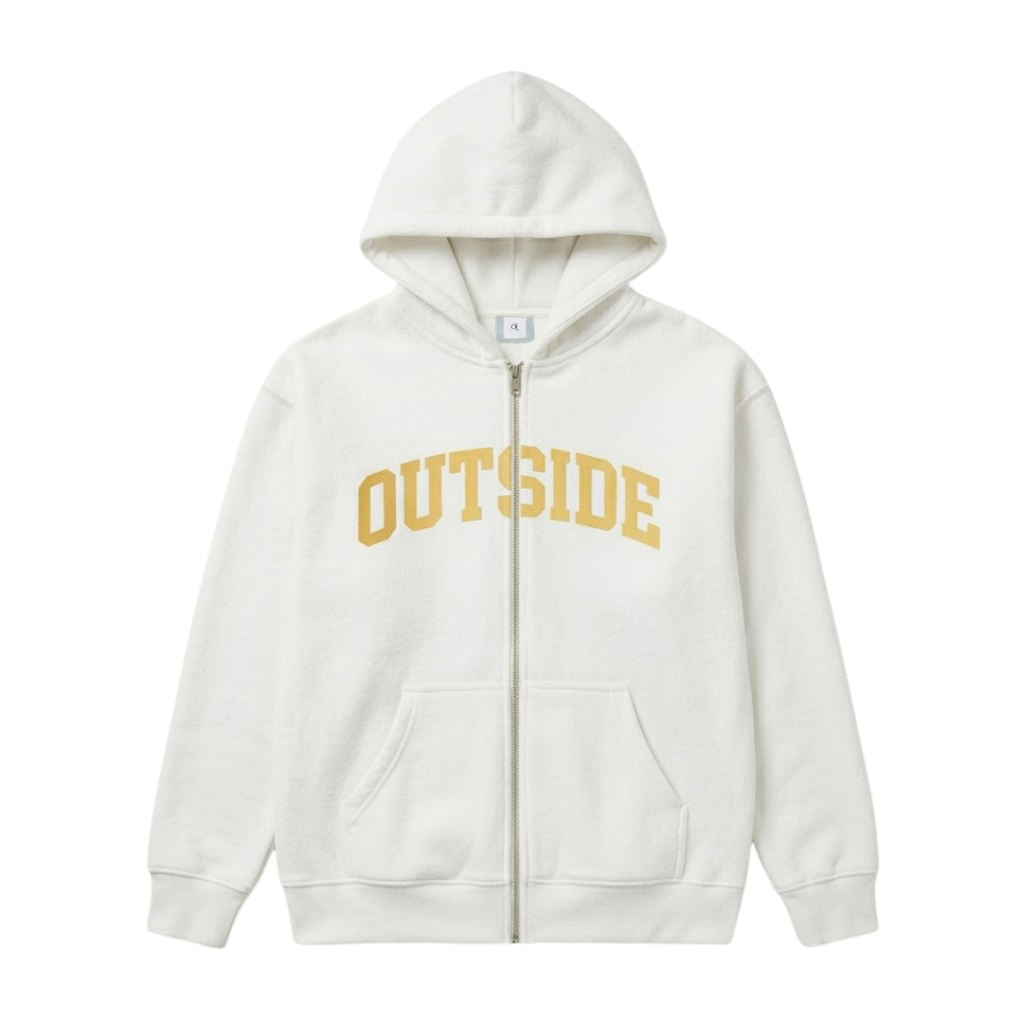Outside Zip Up | Beach Sand