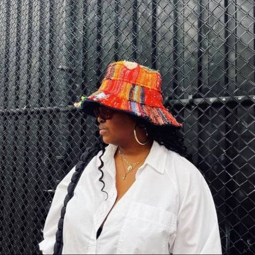 CrZy Bucket Hat | Up-cycled Purple