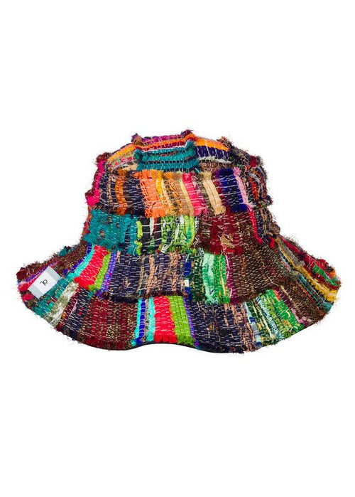 CrZy Bucket Hat | Up-cycled White