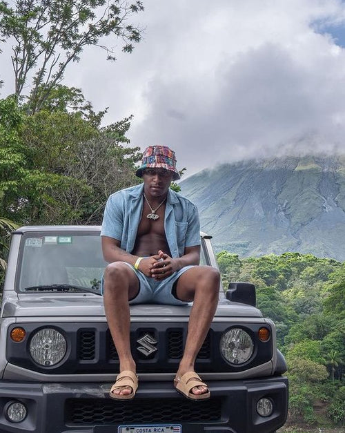 CrZy Bucket Hat | Up-cycled White