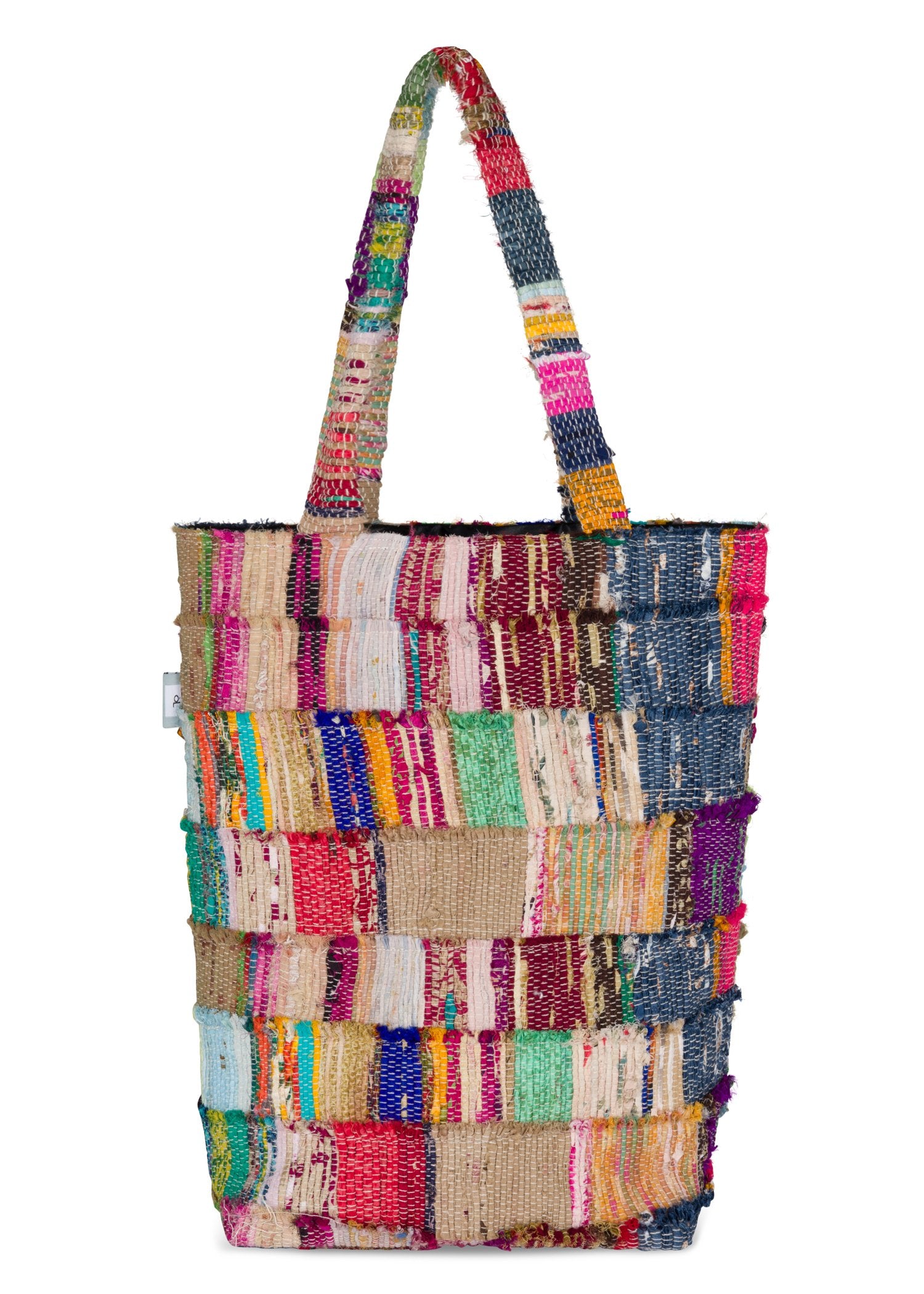 CrZy Tote | Up-cycled White