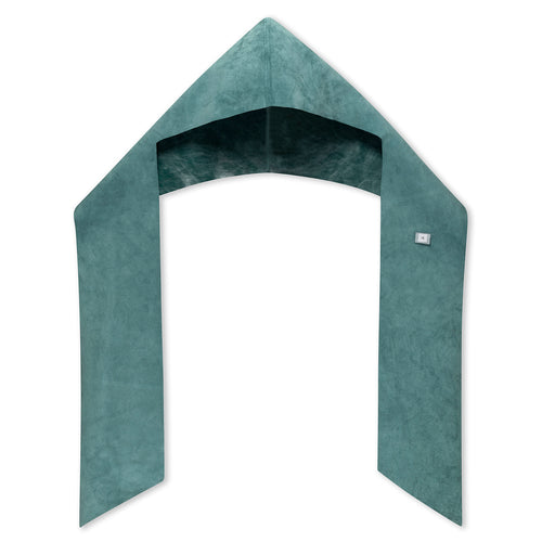 Suede Hooded Scarf | Oasis