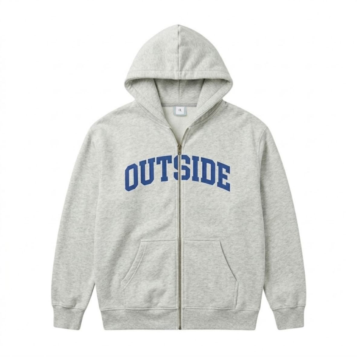Outside Zip Up | Ocean Wave