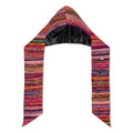CrZy Hooded Scarf | Pink