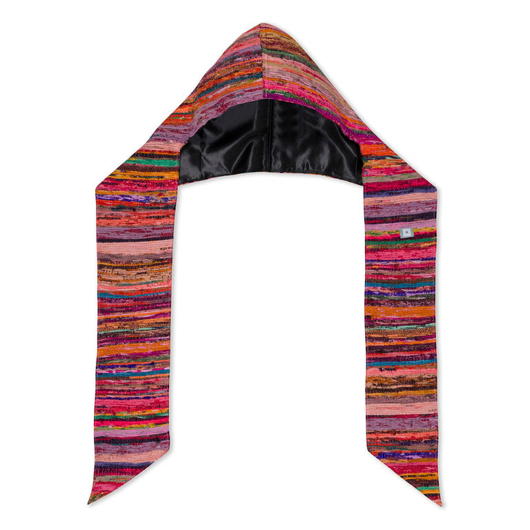 CrZy Hooded Scarf | Pink