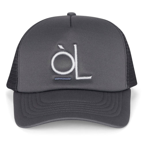òL Logo Trucker | Charcoal