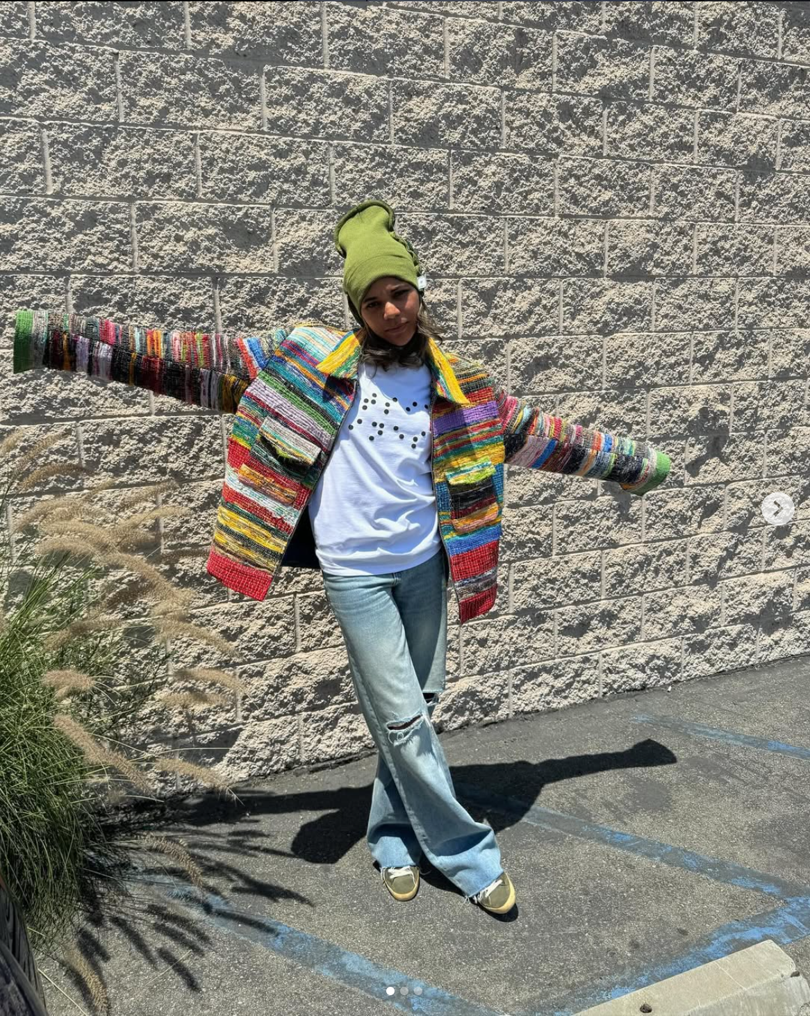 Outside Lines Tee | Braille