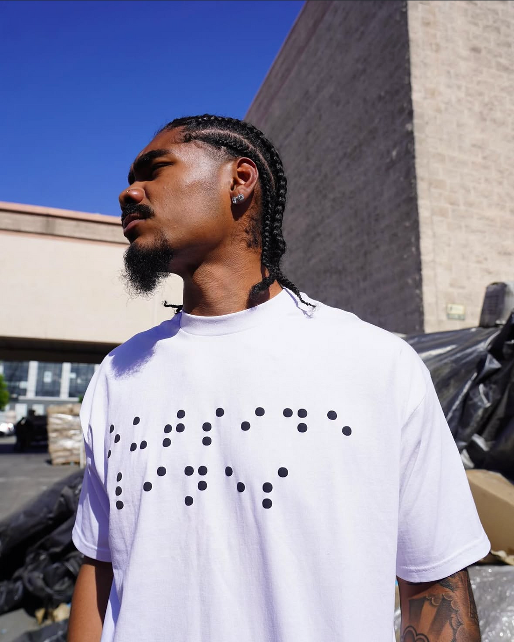 Outside Lines Tee | Braille