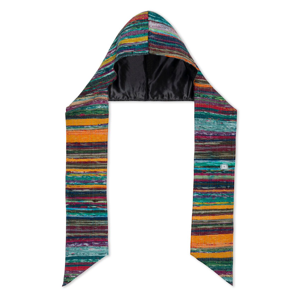 CrZy Hooded Scarf | Blue