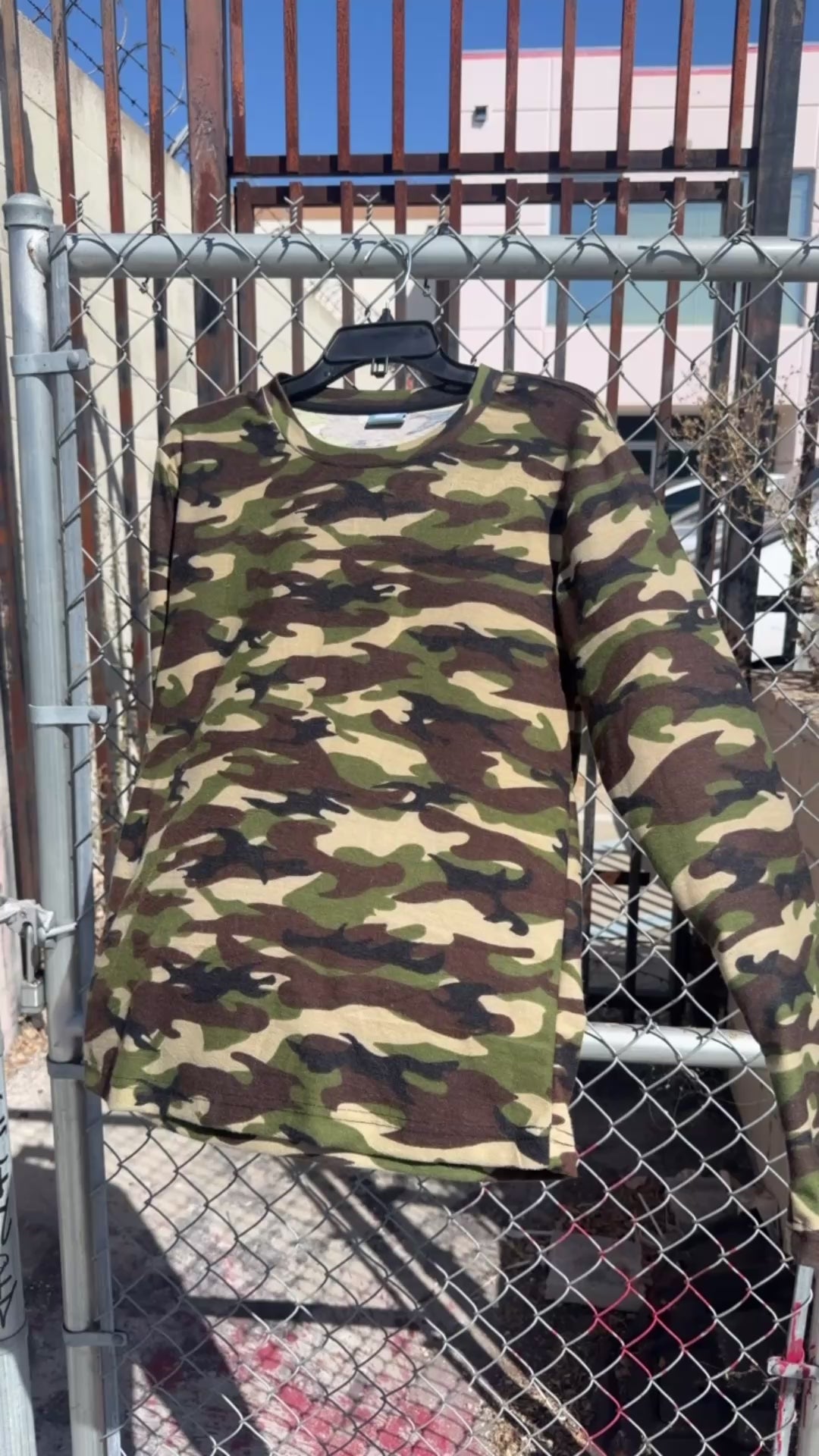Captain Camo Long-sleeve