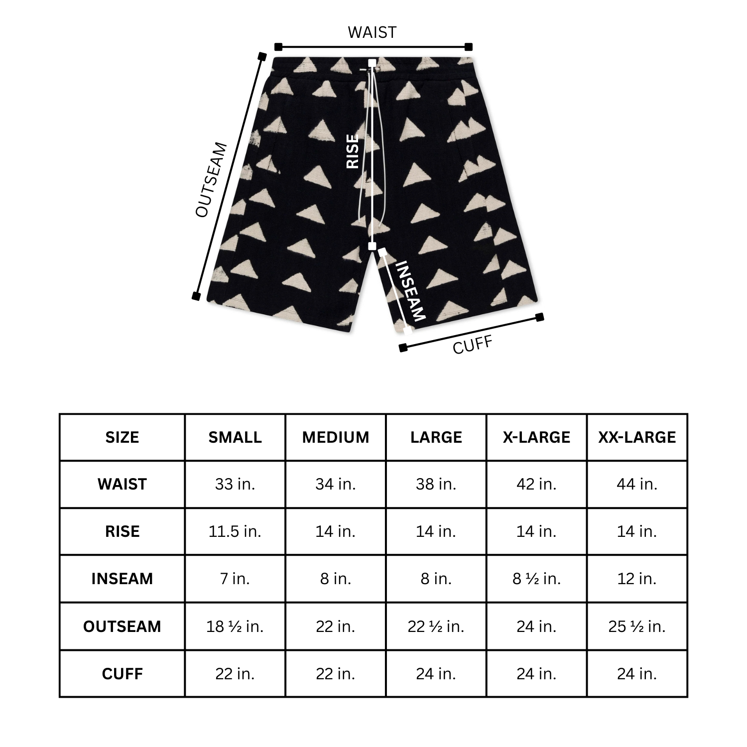 Pyramid Short | Black